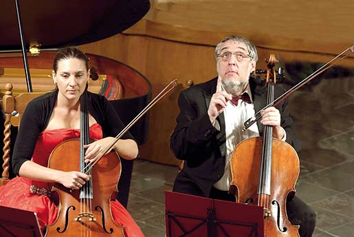 Nokturno - koncert k jubileu violoncellového virtuóza a skladatele Antonína Krafta (1749-1820), Vilímec / Hošek / Hošková, 3.7.2019