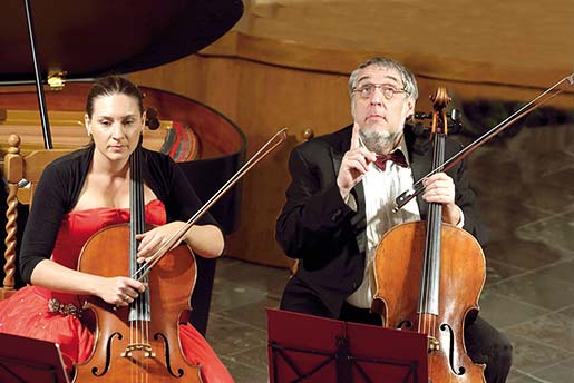 Nocturne in tribute to the cello virtuoso and composer Antonín Kraft (1749-1820), Vilímec / Hošek / Hošková, 3.7.2019