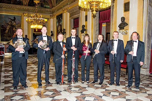 Harmonia Mozartiana Pragensis - skladby pro dechovou harmonii ze schwarzenberské hudební sbírky, Letohrádek Bellaria Český Krumlov, 3. 7. / 17.00 hod.