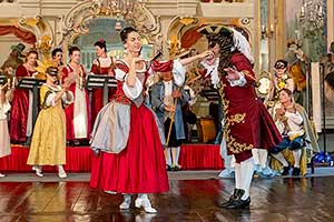 Baroque Night on the Český Krumlov Castle ® 28.6. and 29.6.2019, photo by: Lubor Mrázek (45/160)