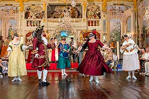 Baroque Night on the Český Krumlov Castle ® 28.6. and 29.6.2019, photo by: Lubor Mrázek (46/160)