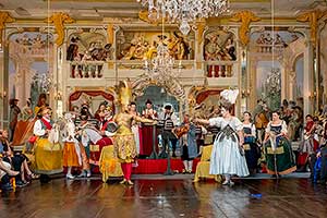 Baroque Night on the Český Krumlov Castle ® 28.6. and 29.6.2019, photo by: Lubor Mrázek (54/160)