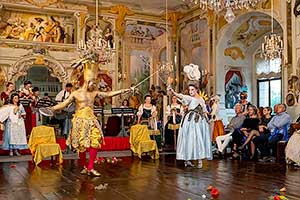 Baroque Night on the Český Krumlov Castle ® 28.6. and 29.6.2019, photo by: Lubor Mrázek (56/160)