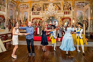 Baroque Night on the Český Krumlov Castle ® 28.6. and 29.6.2019, photo by: Lubor Mrázek (62/160)