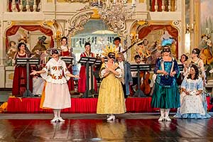 Baroque Night on the Český Krumlov Castle ® 28.6. and 29.6.2019, photo by: Lubor Mrázek (77/160)