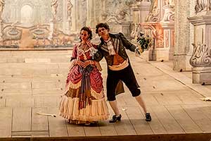 Baroque Night on the Český Krumlov Castle ® 28.6. and 29.6.2019, photo by: Lubor Mrázek (90/160)