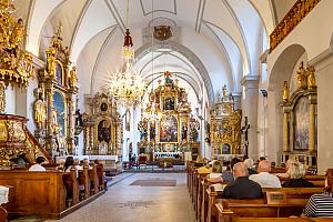 Válka a mír v barokních hudebních obrazech, varhanní koncert, Pavel Černý (varhany), Jaroslav Rouček (barokní trubka), Festival komorní hudby Český Krumlov 26. 6. 2022, foto: Lubor Mrázek