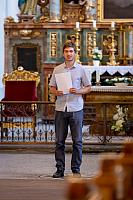 Válka a mír v barokních hudebních obrazech, varhanní koncert, Pavel Černý (varhany), Jaroslav Rouček (barokní trubka), Festival komorní hudby Český Krumlov 26. 6. 2022, foto: Lubor Mrázek