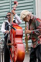 Jiří Stivín a Cindži renta, Jazz nad Vltavou, Festival komorní hudby Český Krumlov 28. 6. 2022, foto: Lubor Mrázek
