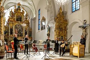 Mars Bohemicus - hudba v českých zemích kolem r. 1620, Capella ornamentata, Festival komorní hudby Český Krumlov 29. 6. 2022, foto: Lubor Mrázek