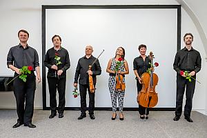 Milenky starého kriminálníka, projekce němého filmu s živou hudbou z hudebního archivu českokrumlovského kina, Festival komorní hudby Český Krumlov 30. 6. 2022, foto: Lubor Mrázek
