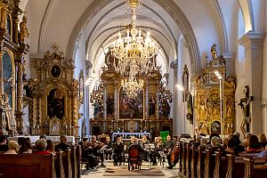 Slavnostní koncert Capella Regia - oslava stvoření v duchovní hudbě Arnošta ze Schwarzenbergu a Josepha Haydna, Festival komorní hudby Český Krumlov 2. 7. 2022, foto: Lubor Mrázek