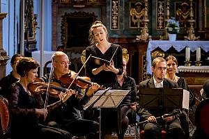 Slavnostní koncert Capella Regia - oslava stvoření v duchovní hudbě Arnošta ze Schwarzenbergu a Josepha Haydna, Festival komorní hudby Český Krumlov 2. 7. 2022, foto: Lubor Mrázek