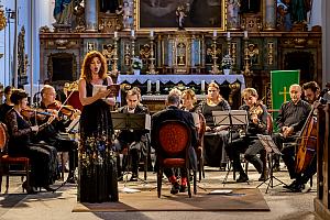 Slavnostní koncert Capella Regia - oslava stvoření v duchovní hudbě Arnošta ze Schwarzenbergu a Josepha Haydna, Festival komorní hudby Český Krumlov 2. 7. 2022, foto: Lubor Mrázek