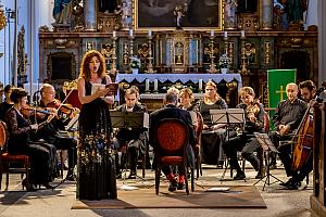 Slavnostní koncert Capella Regia - oslava stvoření v duchovní hudbě Arnošta ze Schwarzenbergu a Josepha Haydna, Festival komorní hudby Český Krumlov 2. 7. 2022, foto: Lubor Mrázek