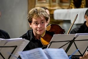 Slavnostní koncert Capella Regia - oslava stvoření v duchovní hudbě Arnošta ze Schwarzenbergu a Josepha Haydna, Festival komorní hudby Český Krumlov 2. 7. 2022, foto: Lubor Mrázek