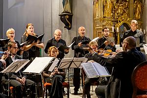 Slavnostní koncert Capella Regia - oslava stvoření v duchovní hudbě Arnošta ze Schwarzenbergu a Josepha Haydna, Festival komorní hudby Český Krumlov 2. 7. 2022, foto: Lubor Mrázek