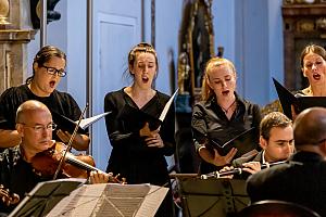 Slavnostní koncert Capella Regia - oslava stvoření v duchovní hudbě Arnošta ze Schwarzenbergu a Josepha Haydna, Festival komorní hudby Český Krumlov 2. 7. 2022, foto: Lubor Mrázek