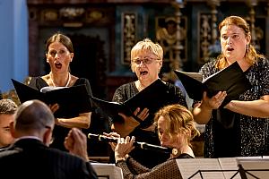 Slavnostní koncert Capella Regia - oslava stvoření v duchovní hudbě Arnošta ze Schwarzenbergu a Josepha Haydna, Festival komorní hudby Český Krumlov 2. 7. 2022, foto: Lubor Mrázek