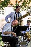 Jazzband Schwarzenberské gardy, Festival komorní hudby Český Krumlov 3. 7. 2022, foto: Lubor Mrázek