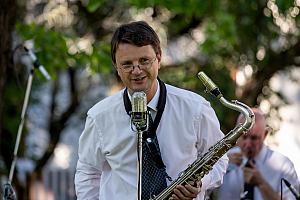 Jazzband Schwarzenberské gardy, Festival komorní hudby Český Krumlov 3. 7. 2022, foto: Lubor Mrázek