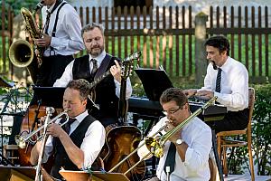 Jazzband Schwarzenberské gardy, Festival komorní hudby Český Krumlov 3. 7. 2022, foto: Lubor Mrázek