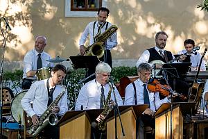 Jazzband Schwarzenberské gardy, Festival komorní hudby Český Krumlov 3. 7. 2022, foto: Lubor Mrázek