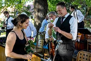 Jazzband Schwarzenberské gardy, Festival komorní hudby Český Krumlov 3. 7. 2022, foto: Lubor Mrázek