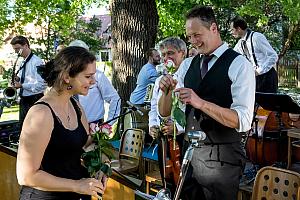 Jazzband Schwarzenberské gardy, Festival komorní hudby Český Krumlov 3. 7. 2022, foto: Lubor Mrázek