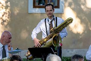 Jazzband Schwarzenberské gardy, Festival komorní hudby Český Krumlov 3. 7. 2022, foto: Lubor Mrázek