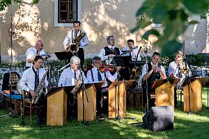 Jazzband Schwarzenberské gardy, Festival komorní hudby Český Krumlov 3. 7. 2022, foto: Lubor Mrázek