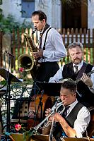 Jazzband Schwarzenberské gardy, Festival komorní hudby Český Krumlov 3. 7. 2022, foto: Lubor Mrázek