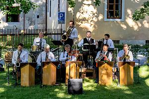 Jazzband Schwarzenberské gardy, Festival komorní hudby Český Krumlov 3. 7. 2022, foto: Lubor Mrázek