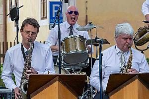 Jazzband Schwarzenberské gardy, Festival komorní hudby Český Krumlov 2. 7. 2023, foto: Lubor Mrázek (5/52)