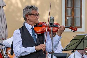 Jazzband Schwarzenberské gardy, Festival komorní hudby Český Krumlov 2. 7. 2023, foto: Lubor Mrázek (8/52)