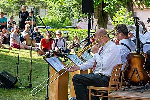 Jazzband Schwarzenberské gardy, Festival komorní hudby Český Krumlov 2. 7. 2023, foto: Lubor Mrázek (24/52)