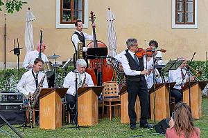 Jazzband Schwarzenberské gardy, Festival komorní hudby Český Krumlov 2. 7. 2023, foto: Lubor Mrázek (26/52)