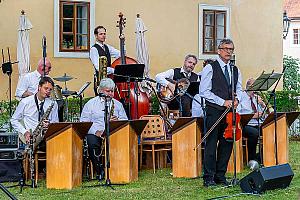 Jazzband Schwarzenberské gardy, Festival komorní hudby Český Krumlov 2. 7. 2023, foto: Lubor Mrázek (28/52)