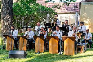 Jazzband Schwarzenberské gardy, Festival komorní hudby Český Krumlov 2. 7. 2023, foto: Lubor Mrázek (39/52)