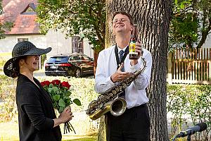 Jazzband Schwarzenberské gardy, Festival komorní hudby Český Krumlov 2. 7. 2023, foto: Lubor Mrázek (41/52)