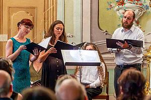 Madrigaly rožmberského dvora - Dyškanti, Festival komorní hudby Český Krumlov 5. 7. 2023, foto: Lubor Mrázek (4/18)