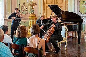 Koncert k poctě Josefu Sukovi - Dvořákovo trio, Festival komorní hudby Český Krumlov 7. 7. 2023, foto: Lubor Mrázek (3/23)