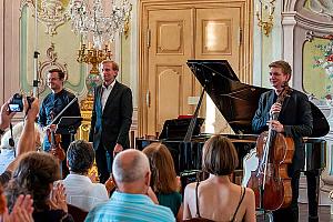 Koncert k poctě Josefu Sukovi - Dvořákovo trio, Festival komorní hudby Český Krumlov 7. 7. 2023, foto: Lubor Mrázek (8/23)