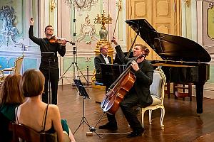 Koncert k poctě Josefu Sukovi - Dvořákovo trio, Festival komorní hudby Český Krumlov 7. 7. 2023, foto: Lubor Mrázek (19/23)