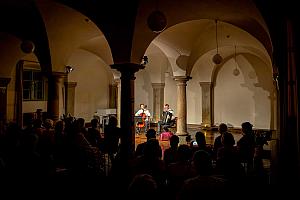 Nokturno s číší vína - Vivat tango, Ladislav Horák - akordeon, Petr Nouzovský - violoncello, Festival komorní hudby Český Krumlov 8. 7. 2023, foto: Lubor Mrázek (1/20)