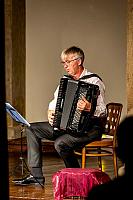 Nokturno s číší vína - Vivat tango, Ladislav Horák - akordeon, Petr Nouzovský - violoncello, Festival komorní hudby Český Krumlov 8. 7. 2023, foto: Lubor Mrázek (3/20)