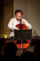 Nokturno s číší vína - Vivat tango, Ladislav Horák - akordeon, Petr Nouzovský - violoncello, Festival komorní hudby Český Krumlov 8. 7. 2023, foto: Lubor Mrázek (7/20)