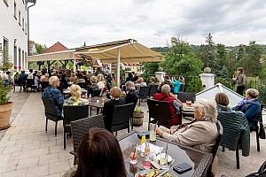 Jazz nad Vltavou - Prvorepublikový večer: Prague Rhythm Kings, Festival komorní hudby Český Krumlov 2. 7. 2024, foto: Lubor Mrázek (3/14)
