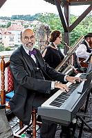 Jazz nad Vltavou - Prvorepublikový večer: Prague Rhythm Kings, Festival komorní hudby Český Krumlov 2. 7. 2024, foto: Lubor Mrázek (11/14)
