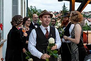 Jazz nad Vltavou - Prvorepublikový večer: Prague Rhythm Kings, Festival komorní hudby Český Krumlov 2. 7. 2024, foto: Lubor Mrázek (14/14)